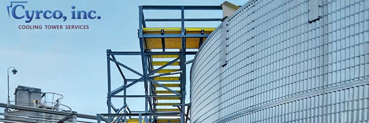 Custom Designed and Fabricated FRP Ladder System, Walkway Platforms, and Multi-Level Stair Towers on Circular Steel Tanks. Our Custom Stairtowers can be Fabricated and Mounted to Silos, Bins, Tanks, and Other Circular Shaped Objects.