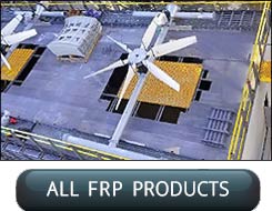 New FEP Tower FRP Fiberglass Fans, Fan Decking, Walkway, Multi-Level Stair Towers - All FRP Products Button