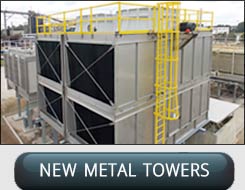 Custom Manufactured Metal Factory Packaged Cooling Towers